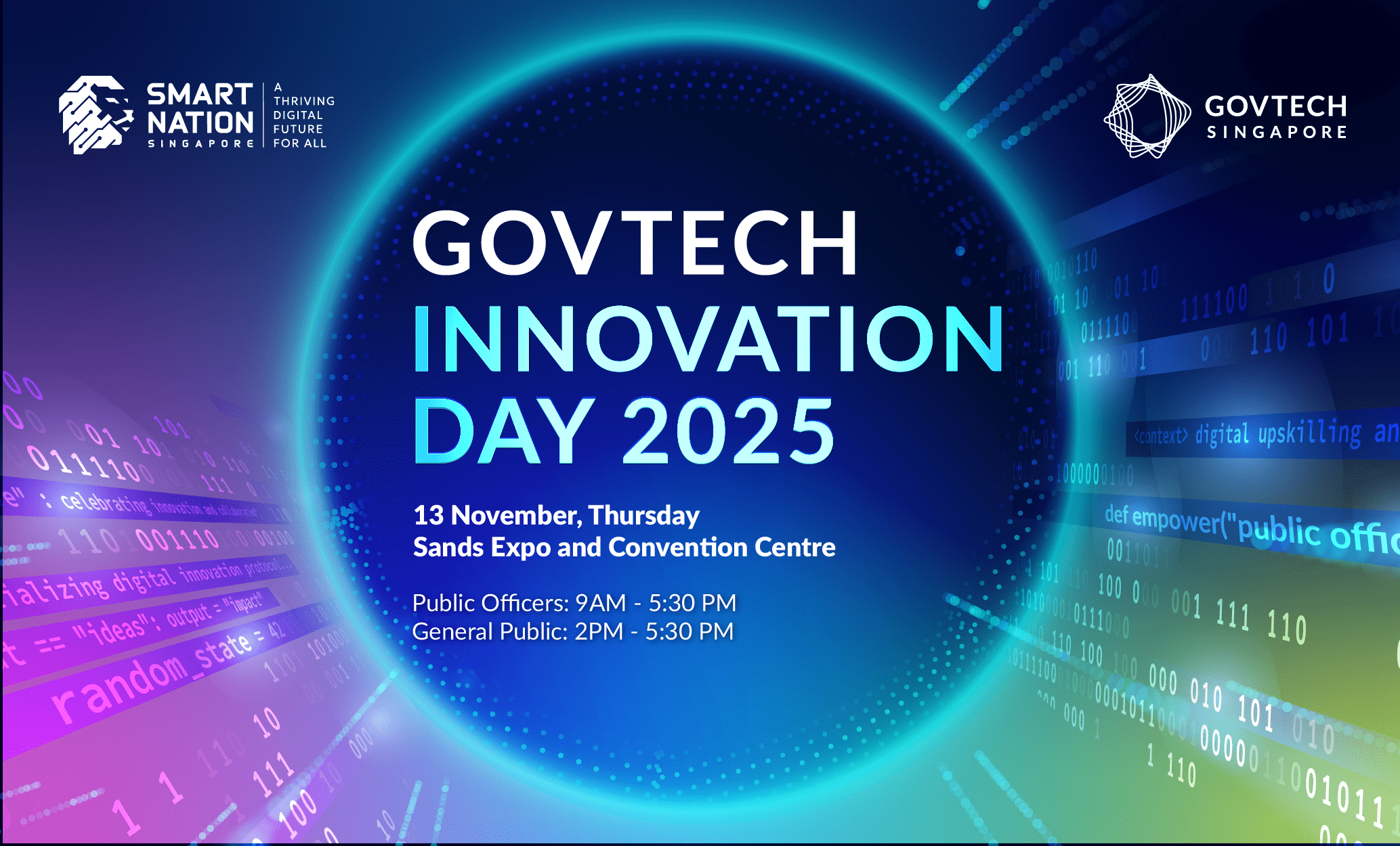 GovTech Innovation Day Banner